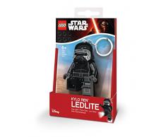 LEGO 31254 – Star Wars Kylo Ren Mini Lampe Torche et Porte-clés avec LED, 7,6 cm