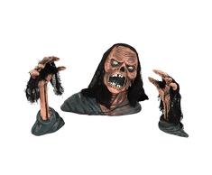 Novelty-HI339 Bristol Novelty HI339 Décoration de Jardin pour Halloween, Squelette Zombie, Multicolore, taille unique