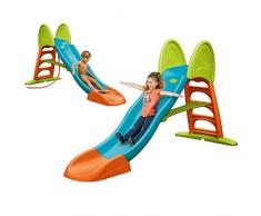 FEBER - Super toboggan à eau, pour enfants de 3 à 10 ans, Bleu (Famosa 800009594)