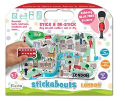 Fiesta Crafts T-2873 London Stickabouts Autocollant