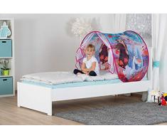 John- Tente de lit pour Enfant My Starlights Dream on The Ice Queen Frozen 2 avec lumière Disney, 75209, Violet