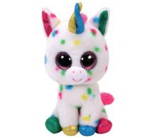 Ty - TY36898 - Beanie Boos - Peluche Harmonie la Licorne 15 cm