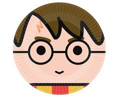 Amscan International 9905190 Assiette en carton Harry Potter 23 cm