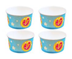 Folat Lot de 8 gobelets en Fer - pour fête et Anniversaire - pour Anniversaire denfant.