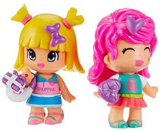 Pinypon - 700012735 - Mini Poupée - Coffret de 2 Figurines Shopping