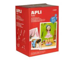 Apli kids poupée en Mousse Alice, 013606, Multicolore