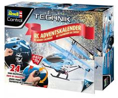 Revell Control 01021 RC Calendrier de lAvent hélicoptère Argenté 18 cm, 1021