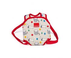 Goula- Porte bébé Chats et Chiens, 53182, Multicolore
