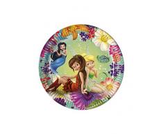 Procos- 5PR85243 Trilli Fairies Assiette 20 cm Multicolore