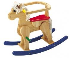 Bass et Bass - 83004 - Jouet de Premier Age - Cheval à Bascule Crinière