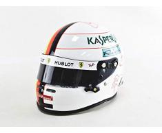 Mini Helmet- Voiture Miniature de Collection, 4100011, Blanc/Rouge/Jaune