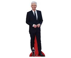 Star Cutouts CS773 Philip Schofield Découpe en carton avec plateau de table Multicolore Hauteur 183 cm