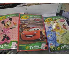 CRAYOLA Pack 18 Lattes géant + Autocollants 43 X 33 