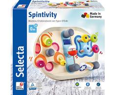 Selecta 62036 Minitivity Jouet à Moteur en Bois 14 cm