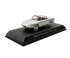 Norev- Alpine Renault A 108 Coupe 1961 Véhicule Miniature, 517821, Argent, Echelle 1/43