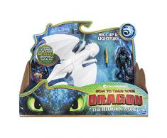 Dragons 3 - 6052266 - Jeu enfant - Figurine dAction - Pack Dragon & Viking - Harold & Lightfury - Film Dragons 3 Le Monde Caché