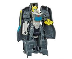 Transformers Bumblebee Cyberverse Adventures Action Attackers: 1-Step Stealth Force Bumblebee Figure, Shadow Shot Action Attack, 4,25 pouces