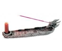 KATERINA PRESTIGE- BOUGEOIR Brule ENCENS Dragon Noir, BROHF0645, Multi