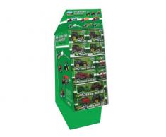 Partner Jouet - HKT708704 - Véhicule Miniature - Voiture - Display Tracteurs - 44 pièces