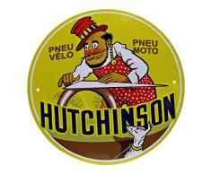 Dioramax- Miniature Voiture de Collection, Hutchinson, Jaune/Bleu/Rouge