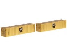 Rokuhan 97501 Boîte de Conservation 40 Pieds MSC