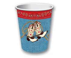 Forum Novelties X75922 Way Out West Tasse, Multicolore, taille unique