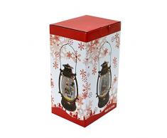 Gifts SHATCHI-417 Lampe décorative de Noël à LED avec paillettes 25 cm