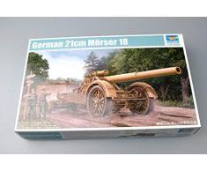 Trumpeter 02314 Maquette German 21 cm Morser 18 Heavy Artillery