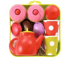 Jouets Ecoiffier – 960 - Plateau Cup Cake – Imitations de desserts pour enfants – Dès 18 mois – Fabriqué en France