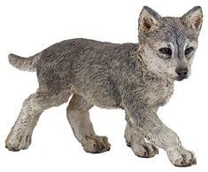 Papo - 50162 - Figurine - Animaux - Bébé Loup
