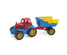 Andreu Toys Andreu Toys012135 Dantoy Tracteur avec remorque Jouet