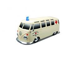 Maisto - 82091A - Voiture Miniature - VW Bus - Ambulance - Radiocommandée - Echelle 1/24 - Beige