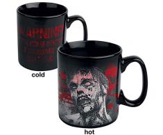 Close Up Z888250 Resident Evil Mug avec effet thermique, Multicolore, Taille XL - Version Allemande