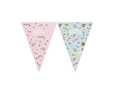 Generique - Guirlande de fanions Princesse 2 m