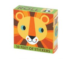 MudPuppy – Rouleau de Stickers avec Animaux (mpro41692)