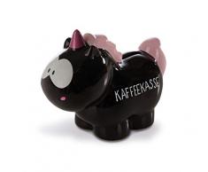 NICI 42510 Einhorn Flash Tirelire en Carbone Noir 7,5 x 12 x 16,5 cm