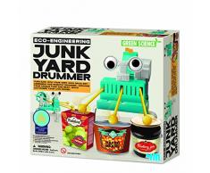 4M Kidzlabs Green Science/Eco-Engineering: Le Batteur Fou, Fonctionne sur Piles 2x1.5V AAA (excl.), Instructions détaillées incluses, boîte 24x22x6cm, 8+