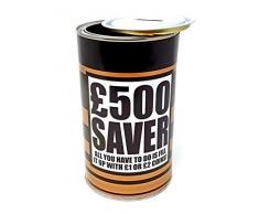 Can Tastic- Tirelire, P6002, Multicolore