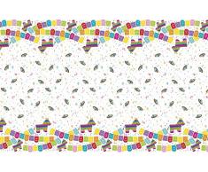 Unique Party 58683 mexicaine Fiesta Nappe en plastique, 2,1 x 1,4 m
