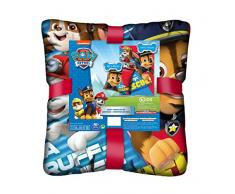 Kids Licensing Pack: 1 Plaid et 1 Coussin à leffigie de Paw Patrol, PW16363