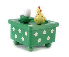 New Classic Toys - ref 9060 - Jouet de Premier Age - Boite à Musique - Poules