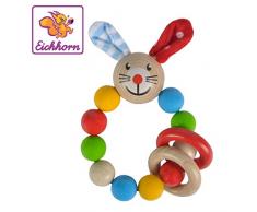 Heros - 100017009 - Hochet - Baby - Lapin avec 2 Anneaux