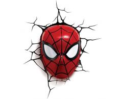 3D Light FX Applique Murale LED Décoration Marvel Spiderman 3D, 816733002224, Red