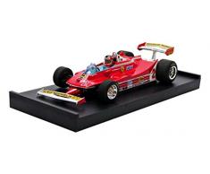 Brumm- Miniature Voiture de Collection, R575CH, Rouge