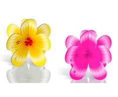 Folat Hibiscus Lot de 4 présentoirs de Table