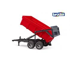 Bruder - 2211 - Véhicule Miniature - Remorque Rouge