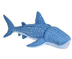 Wild Republic 21472 Whale Shark, Doux en Peluche, Cadeaux pour Enfants, 66 cm, Blau