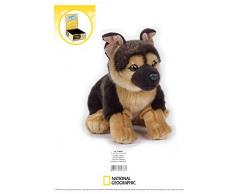 Venturelli 8004332706878 Berger Allemand Ngs Peluche pour Chien, Multicolore