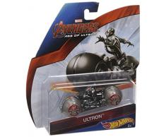 Hot Wheels - CDM36 - Vélo et Véhicule pour Enfant - HW Avengers 2 Moto de Course - Modèles Assortis