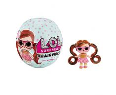 L.O.L - 564751E7C - Poupée - Hairvibes - 15 Surprises et Mix & Match - Multi